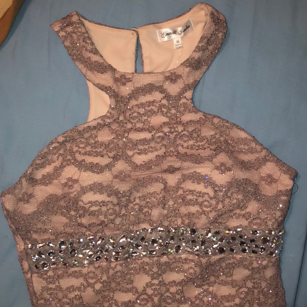 Emerald Sundae Lace Jewel Dress